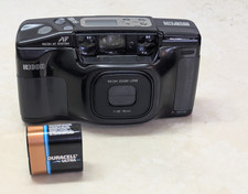 Ricoh Shotmaster Zoom DATE 35mm Point  Shoot Film Camera w/ 223 Battery - PARTS