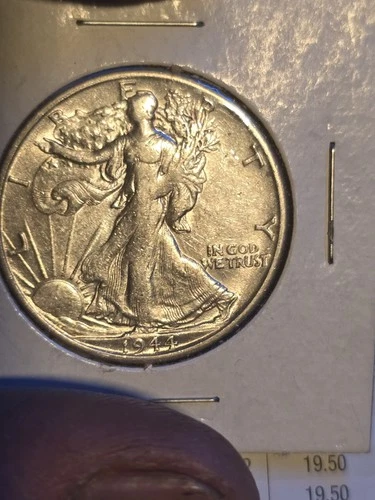 1944 Liberty Walking Half Dollar Silver 50C Coin Uncertified 0.9 Fine