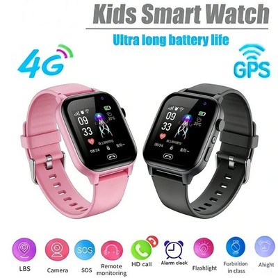 Kids 4G Smart Watch GPS WiFi SOS Video Call SIM Camera Touch Screen Watch