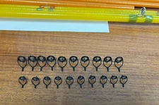 Fuji BLNOG Lot 20 Casting Guides #8 #6