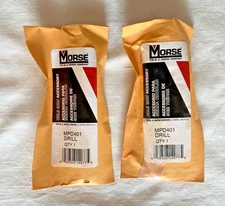 Two New M.K. Morse Company MPD401 Hole Saw Drill Bits