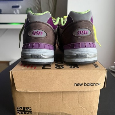 New Balance x Stray Rats 991 Purple/Brown Men's Size 10.5 M991SRG