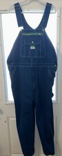 Liberty Cotton Denim Carpenter Overalls Men s 44x30 Workwear