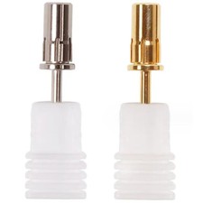2Pcs Sanding Band Mandrel Bit,Mini Mandrel Nail Drill Bit,Small Nail Drill