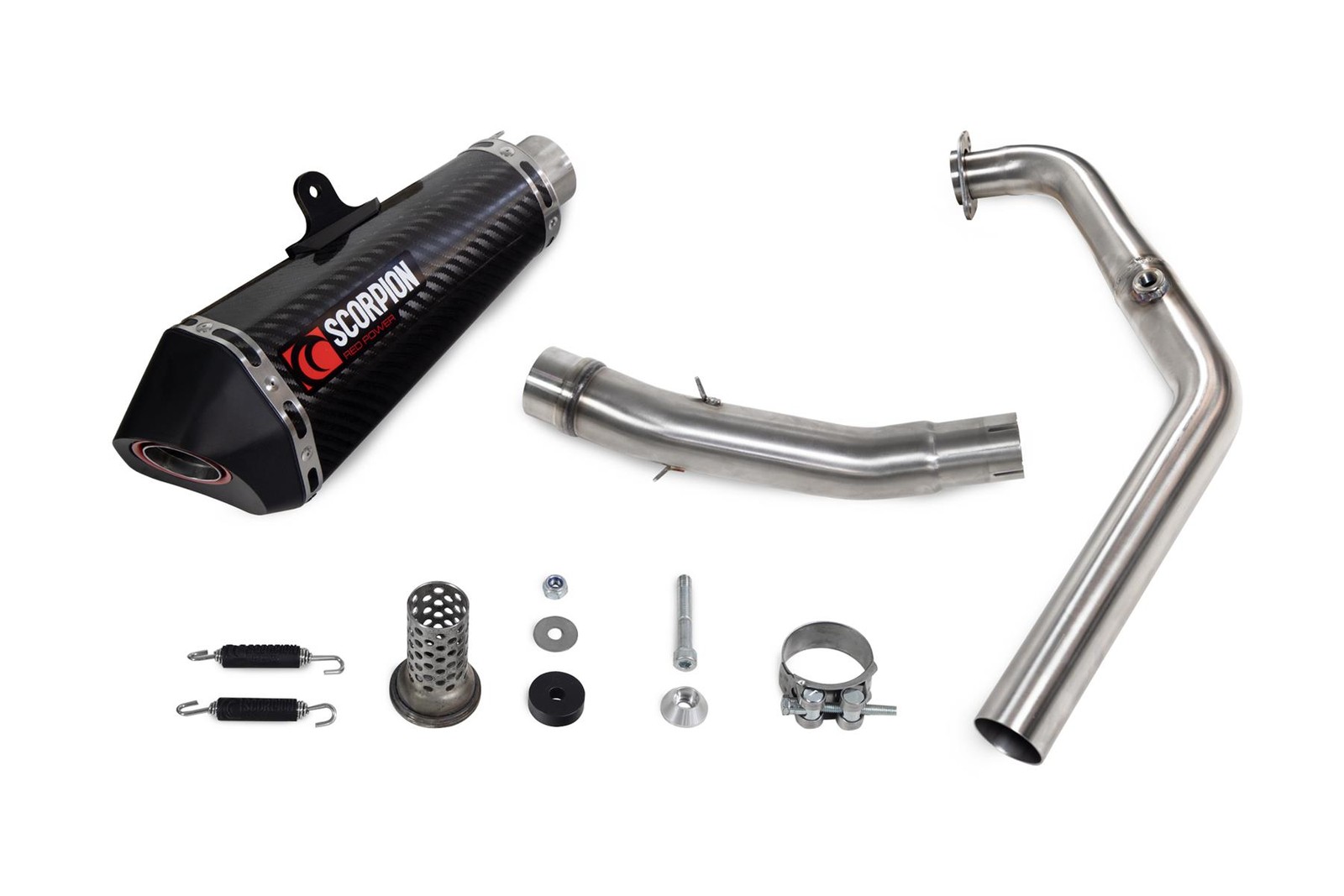 Scorpion Exhaust Serket Full System Carbon Fibre Yamaha MT 125 2019 - 2020