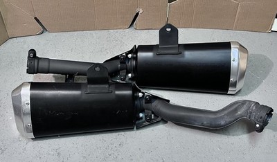 SUZUKI X21HOX AUSPUFF 2 ENDSCHALLDÄMPFER AUSPUFFANLAGE ENDTOPF EXHAUST