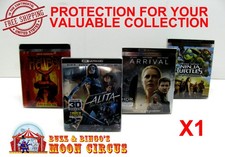 1x 4K UHD WITH SLIPCOVER SIZE 4K2 - CLEAR PLASTIC BOX PROTECTOR SLEEVE