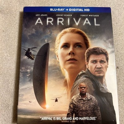 Arrival Blu-ray + Digital HD (2016) Amy Adams Jeremy Renner Forest Whitaker