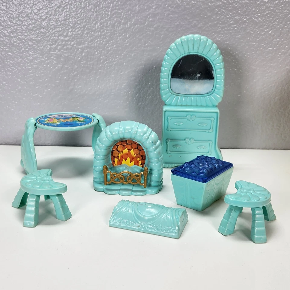 1984 Vintage She Ra Crystal Castle Furniture Accessory Parts Lot - Image 2 of 4