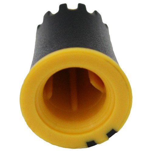 Smooth Castle Top Plastic Volume Control Knobs - 6mm Splined Hole - Push Fit - Picture 13 of 29