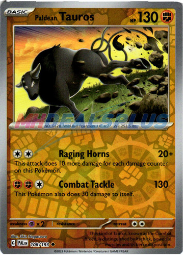 japanese pokemon 151 chase cards Pokemon Card】TAUROS【AR】(094/083) (M4) Japanese Single Card – Fandom Tokyo