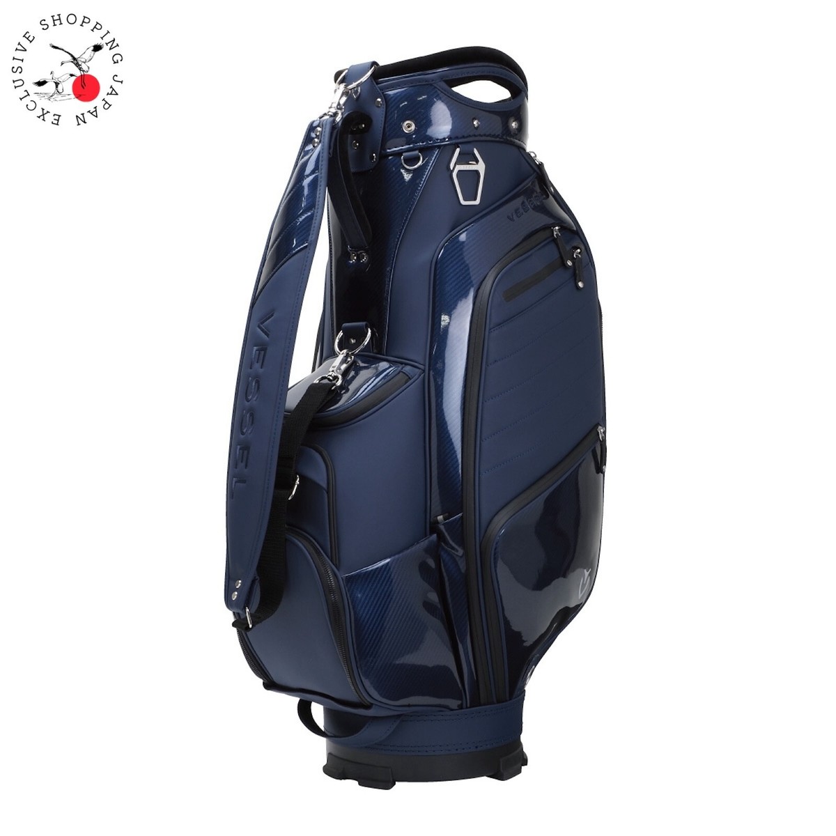VESSEL Golf APX Staff Bag Premium Cart 9 x 47inch 6-way 4.8kg 