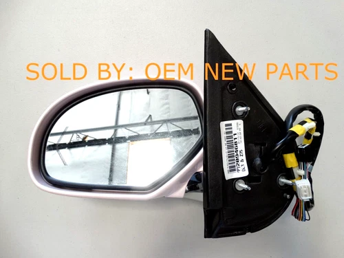 Driver Power Fold Mirror Arrow Blind Spot 9-14 Escalade MARY KAY PINK w/ CHROME