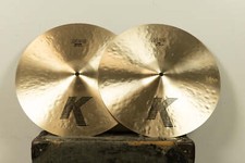 Zildjian 15" K Light Hi Hat Cymbals 1319g 1077g