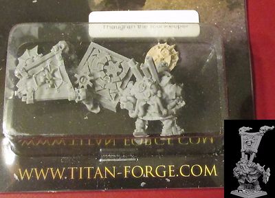 Titan Forge TTFKV02 Sons of Kashan Vra Thaugran the Iconkeeper Chaos Dwarf Hero