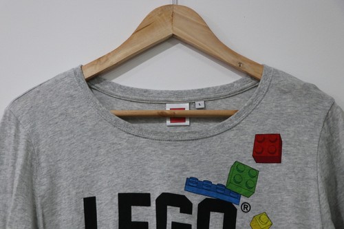 Caprice AU LEGO Master Builder Tee Size L Grey Graphic Logo Long Sleeve Good Con - Picture 3 of 12