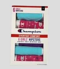 CHAMPION Girls Hipsters Small Moisture Wicking Breathable Underwear Everyday