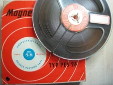 Reel to reel Tape 14,5cm Vintage BASF // Omar- Monkey Land . 2T 19 cm/s