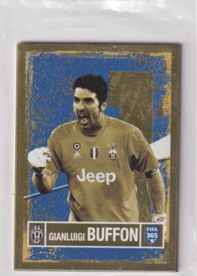 Panini Fifa 365 2017 Sticker Nr. 7 Gianluigi Buffon Gold