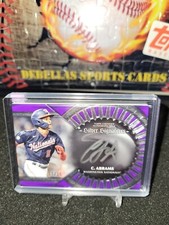 2023 Topps Five Star CJ Abrams 15/25 Silver Signatures Teal Auto  #SS-CA 