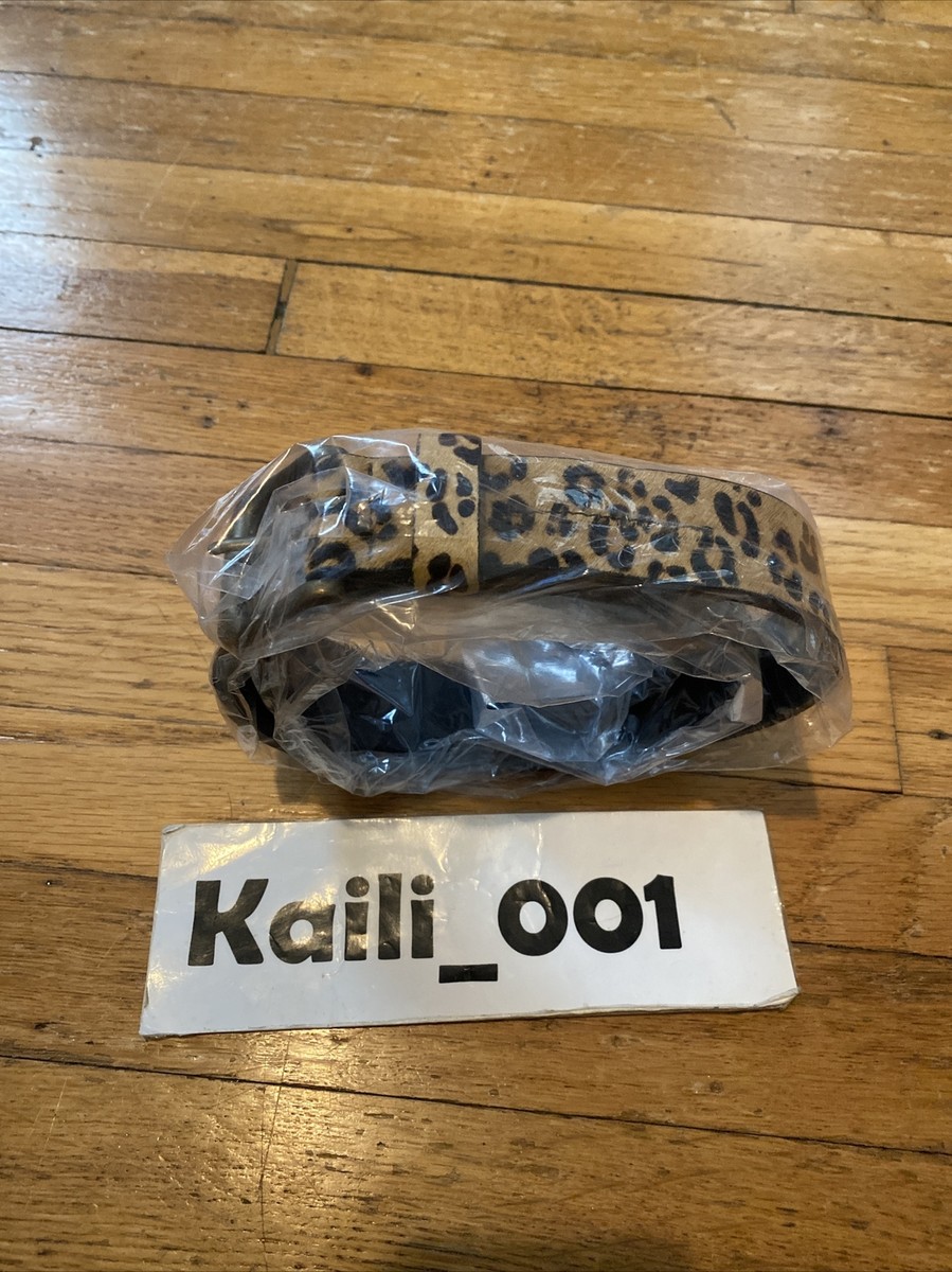 Supreme Levi's Leopard Belt Sz Large X Large North Face Moss