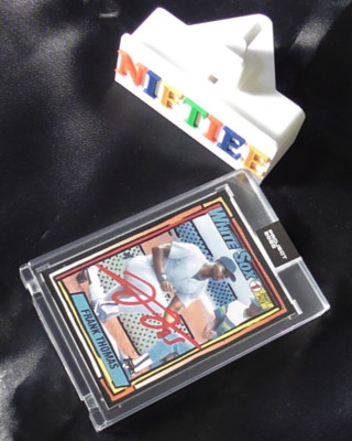 2020 Topps Project 2020 VIDES #297 Frank Thomas BLACKLESS Autograph 1/5 BECKETT