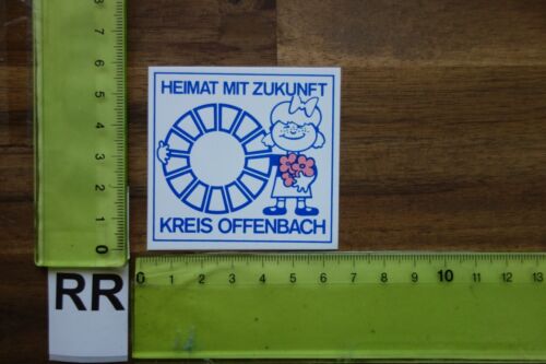 Old sticker city district OPENBACH Hesse Darmstadt (RRA) - Picture 1 of 2