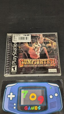 Gunfighter The Legend of Jesse James (Sony Playstation 1) PS1 CIB Complete