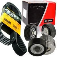 Contitech 6PK1390 Keilrippenriemen-Satz + Spanner FüR Grande Punto 1.9D Fiat