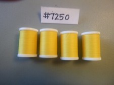 Coats  Clark Dual Duty XP All Purpose Thread 250 yard,4 spools Sun Yellow 7250