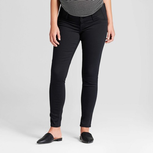 New Size 14 Inset Panel Skinny Black 