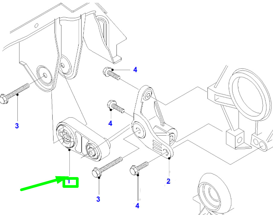 NEU FORD MONDEO MK3 MOTORMOTORMONTAGE DREHMOMENT 1327578 1S71  