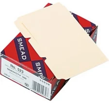Smead Card Guide 55030 - 5" X 3" - 100 / Box - Manila Divider (55030_40)