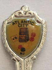 Vintage Souvenir Spoon US Collectible Atlantic City New Jersey