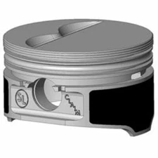 KB 9908HC.030 Pistons Flat 4.030" Bore Set of 8 For 1967-2002 SB Chevy 5.7L