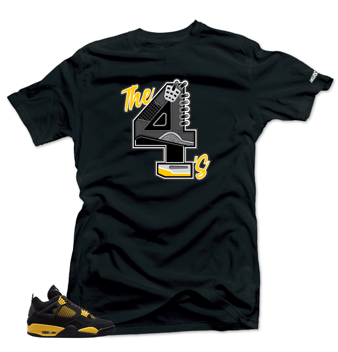 ◆24SS SATUR Classic Logo T-Shirt /4色◆ Shirt To Match Jordan 4 Retro Thunder THE 4S Match Sneaker