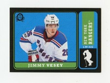 18/19 O-Pee-Chee OPC Retro Black #365 Jimmy Vesey 043/100 Rangers