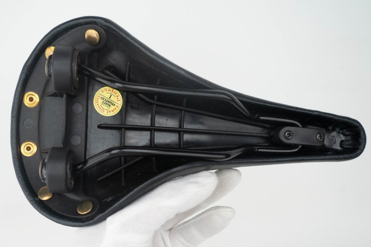 NOS SAN MARCO PIRELLI SOSPENSIONI ATTIVE BLACK VINTAGE SADDLE SEAT