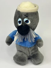 Vintage 1970's Dan Brechner Mr. Walrus Carnival Stuffed Animal Firm Plush