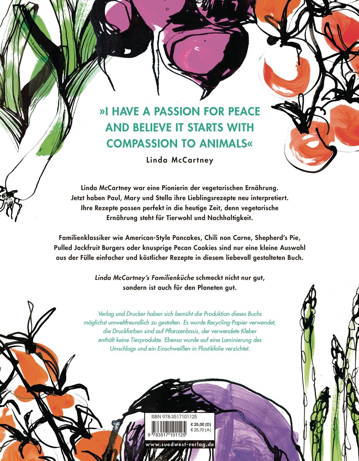 Thumbnail - Linda Mccartney's Familienkochbuch Linda Mccartney 9783517101125