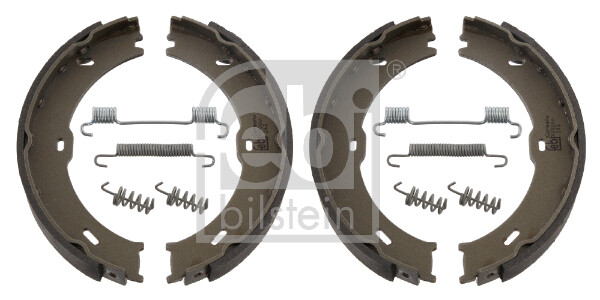 32851 FEBI BILSTEIN Brake Shoe Set, parking brake for MERCEDES-BENZ,VW