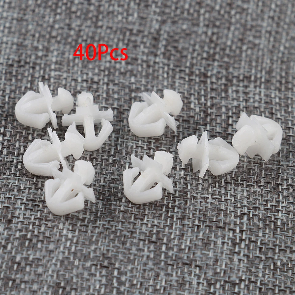 Clip de moldura de puerta de retención y panel basculante 40X para Pontiac Grand Prix 1995-en Foto 2 de 4