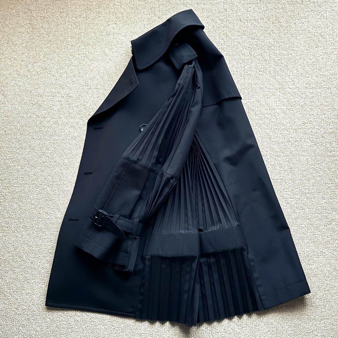 Authentic JUNYA WATANABE Comme Des Garcons Pleated Trench Coat