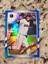 2021 Topps Chrome NPB #109 Yoshiyuki Kamei /150 BLUE Refractor Yomiuri Giants
