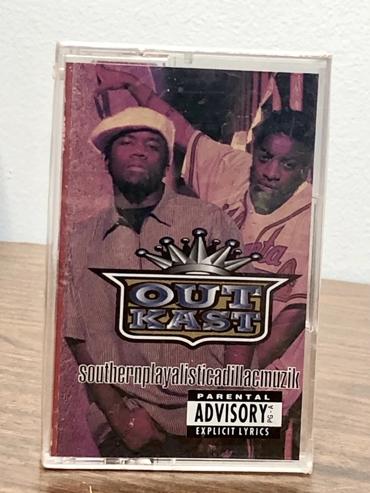 SEALED! New 1994 Outkast Southernplayalisticadillacmuzik Cassette Maxi Tape - Image 2 of 4