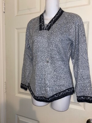 100% Alpaca Sweater Scarlett May Peru Pullover Long Sleeve Boho Aztec Size S