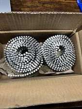 Findmall 1200 Piece 1-1/4 Inch 15 Degree Wire Coil Stainless Steel Siding Nails