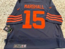 Brandon Marshall Chicago Bears Autographed Nike Jersey #15