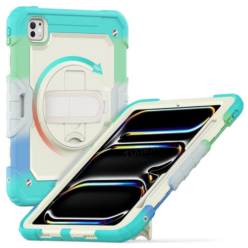 Für iPad 5/6/7/8/9/10 Gen Air 4 5 6 Pro 11 13 Hybrid Outdoor Tasche Gurt Hülle - Bild 194 von 225
