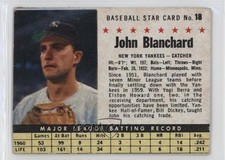 1961 Post Johnny Blanchard #18 0ji1